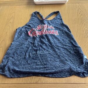 St. Louis Cardinals Women's Gray Tank Top